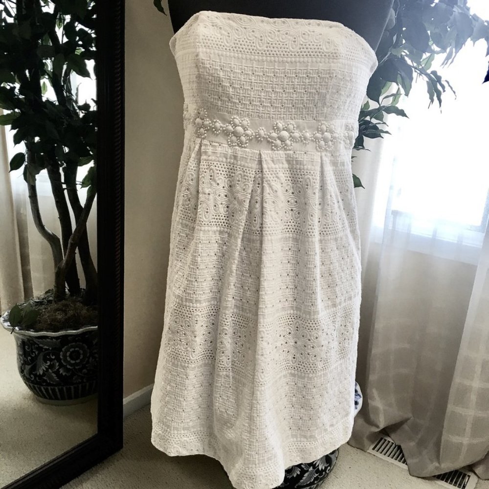 Lilly Pulitzer Eyelet Dress Size 4